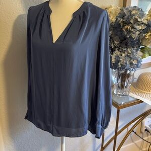 White House black market silk blouse size 8